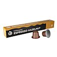 Kaffekapslen Espresso Hazelnut Premium package and capsule for Nespresso
