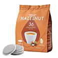 Kaffekapslen Hazelnut 36 package and pods for Senseo
