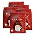 5 packs with Kaffekapslen Classic Extra Large for Senseo